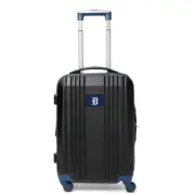 Tigers Carry On Spinner Luggage | Detroit Tigers Hardcase Two-Tone Luggage Carry