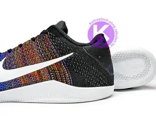 2016 NBA 湖人球星 小飛俠 最新代言鞋款 FLYKNIT 鞋面科技再進化 NIKE KOBE XI 11 ELITE LOW BHM BLACK HISTORY MONTH 低筒 藍黑白 彩虹 POWER OF ONE 馬丁路德·金恩 Kobe Bryant 籃球鞋 LUNARLON + ZOOM AIR 鞋墊 超強抓地外底 (822522-914) !