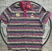 QLD Maroons State of Origin grey polo | Size Large