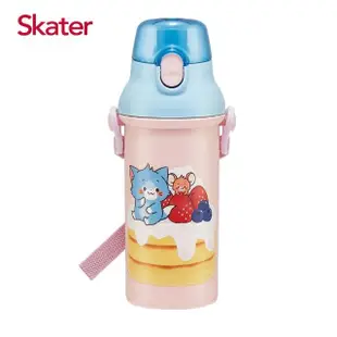 【Skater】兒童直飲水壺任選組(不鏽鋼470ml+塑膠480ml)