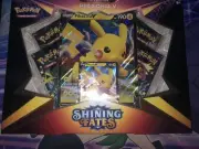 Pokémon TCG Shining Fates Pikachu V Collection Box Sealed IN HAND & FREE SHIP