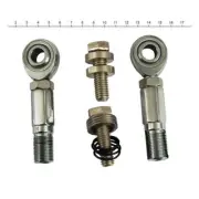 Burly Lowering Kit, Adjustable Rear, Chrome For Harley Davidson Softail 00-17