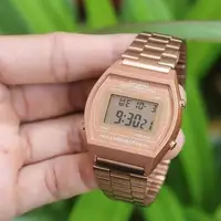 在飛比找momo購物網優惠-【CASIO 卡西歐】B640WC-5A 時尚復古 星期日期