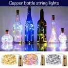 Copper-Bottle String Lights Light 20-LED Warm Cool Cork Shaped White Fairy C0S4