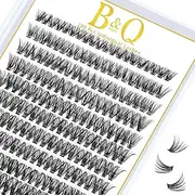 Lash Clusters 280PCS Individual Lashes 40D 16MM Clusters False Eyelash 40D Lash Clusters Extensions Individual Lashes Cluster DIY Eyelash Extensions at Home (40D-0.07D,16MM-NEW)