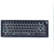 GMK67 Hot Swappable RGB Backlight Mechanical Keyboard Kit Bluetooth 2.4G Wireless 3 Mode Customized DIY Keyboard Black