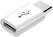 USB C Converter Adapter, Compact Phone Connector Female to Type-C Male, High-Speed Data Transfer Head, Lightweight Accessory for Keyboard, Card Reader, Smartphone, Tablet, Devices