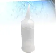 TOVINANNA Style Applicator Hair Dye Remover Shine Travel Shampoo and Conditioner Pump Hair Dye Bottle Applicator Dispensing Bottle with Brush Applicator Bottle Refillable Spray Dispenser