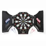 Electronic Dartboard Game Set LED Display 10 Darts 31 Games 1-8 Players