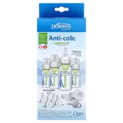 Dr. Brown's, Natural Flow®, Options+™, Anti-colic Baby Bottle, 18 Piece Set