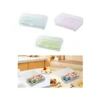 Egg Holder Portable Premium Storage Box Fridge Organizer Large Capacity Egg Tray