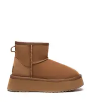 UGG Boots Women Mini Classic Australian Sheepskin Wool Platform Thick Bottom