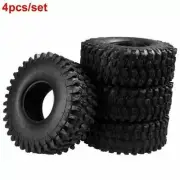 120mm 1.9" Wheel Rock Tyre Tires For 1:10 TRX-4 Axial SCX10 D90 RC Crawler Car*4