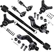 SCITOO 8-PC SET Sway Bar Link Kit - Fit For Toyota Tacoma Front Sway Bar End Link Inner Tie Rod End Lower & Upper Ball Joint Front Suspension Kit