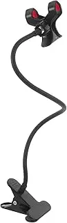 Universal Mobile Phone Clip Stand Long Arm Phone Mount Flexible Bedside Bracket for Desk Headboard