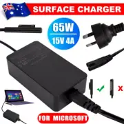 65W Surface Charger Fast Power Charging Tools for Microsoft Surface GO Laptop AU