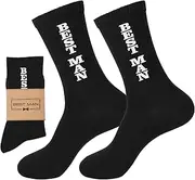 [Behufun] Groomsmen Gifts for Men, Groomsmen Socks Groom Socks Best Man Socks, Wedding Socks Gifts Cotton Socks Proposal Gifts
