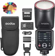 Godox V100S V100-S 2.4G TTL Round Head Camera Flash Speedlite for Sony Cameras