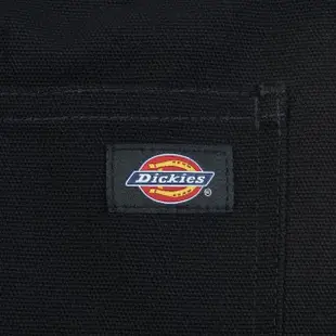 【Dickies】男女款黑色純棉舒適耐穿多口袋工裝圍裙｜DK012246BLK