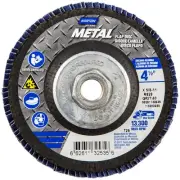 Norton 66261132535 4-1/2x5/8-11” Metal R828 ZA HD Type 29 Flap Discs 40 Gr 10 pk