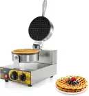 Commercial Waffle Maker Electric Waffle Iron Nonstick Restaurant Flip Waffle Con