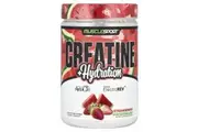 MuscleSport, Creatine + Hydration, Strawberry Watermelon, 10.58 oz (300 g)
