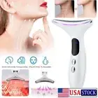 LED Microcurrent Facial Skin Tightening Lifting Device Face Neck Beauty Machine