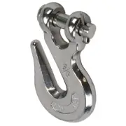 2 X Grab Hooks - Clevis S/S 1/2 inch