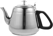 IMIKEYA Teapot with Strainer Water Kettle for Stovetop Brewing and Boiling Stylish Teaware for Home and Office Use