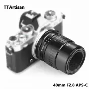 TTArtisan 40mm F2.8 APS-C Macro Lens Manual For Sony E Nikon Z Fuji X M4/3 Mount