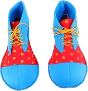 [LIFKOME] Boots Custume It Clown Shoes for Halloween Cosplay Shoes Party Clown Nose for Performance