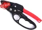 Stainless Steel Garden Shears, Bypass Pruning Scissors Secateurs with Sk-5 Steel