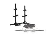 Cortex SR-10 Squat Rack + 90kg Standard Tri-Grip Weight and Bar Set