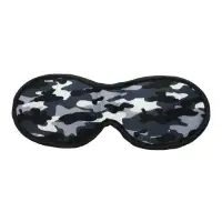 在飛比找momo購物網優惠-【DQ】3D睡眠眼罩 迷彩黑(睡眠眼罩 遮光眼罩)