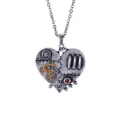 CLOCKWORK HEART Steampunk Necklace Gearwork Pendant steam punk jewelry