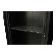 Move Slotted Shelf To Suit 1200Mm W Tambour Door Unit - Black