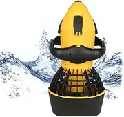 KCHBSE Underwater Sea Scooter, 500W Diving Swimming Boosters, Underwater Scooter Booster for Water Sports Swimming Pool & Diving & Snorkeling
