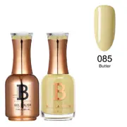 Billionaire Gel Polish UV LED & Nail Lacquer Duo 085 Butter 15ml