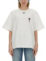 [Fiorucci] Fiorucci-Lollipop Print T-Shirt-Donna L