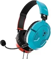 Turtle Beach Recon 50 Red/Blue Gaming Headset –Xbox Series X, Xbox Series S, Xbox One, PS5, PS4, PlayStation, Mobile & PC with 3.5mm – Removable Mic, 40mm Speakers - Red/Blue