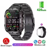 Smart Watch For Men Women Bluetooth Call Heart Rate ATM Waterproof Sport Watch