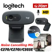 LOGITECH C270 C270I C505E Webcam Full HD PC Auto Focus Camera Microphone USB AU