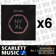 6x D'addario NYXL 10-52 Strings Light Top/Heavy Bottom NYXL1052 * SIX PACKS *