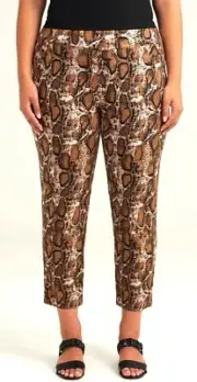 TS TAKING SHAPE plus sz S-M / 18 Taipan Pants tapered stretch tummy control NWT!