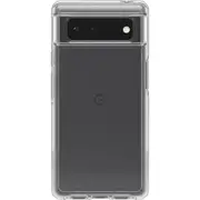 OTTERBOX Google Pixel 6 Symmetry Series Clear Antimicrobial Case - Clear 77-84034, Durable protection, Raised edges protect screen and camera