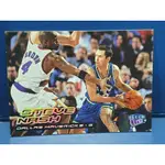 正面有小傷，購買前請看圖 1999-09 FLEER ULTRA STEVE NASH DALLAS MAVERICKS