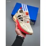 ORIGINALS ZX 2K BOOST 棕色紅色高級版