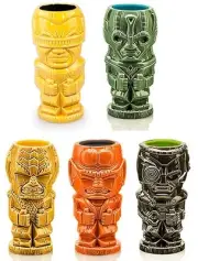Star Trek The Next Generation Ceramic Geeki Tiki Mugs | Set of 5