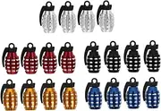 iplusmile 20pcs Valve Stem Caps for Cars Suvs Motorcycles Durable and Stylish Auto Parts Covers Prevents Leakage and Enhances Car Decoration