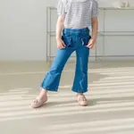【ORANGE MOM】 韓國童裝 荷葉口袋設計牛仔褲 正品